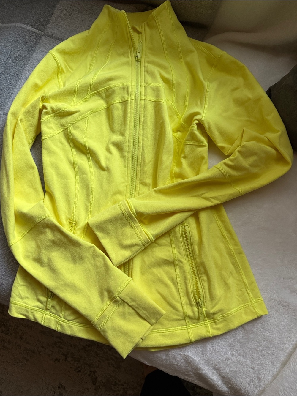 Lululemon Women’s Full-Zip Utility Jacket in Bright Yellow